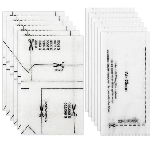 Newpop 12 Stück Staubsauger Filter, Staubsaugerfilter-Set, Staub Filter Set Abluftfilter, Motorschutzfilter, Staubsauger Filter Ersatzfilter, Abluftfilter Filter Microfilter für Miele Staubsauger Newpop 12 Stück Staubsauger Filter, Staubsaugerfilter-Set, Staub Filter Set Abluftfilter, Motorschutzfilter, Staubsauger Filter Ersatzfilter, Abluftfilter Filter Microfilter für Miele Staubsauger von Newpop