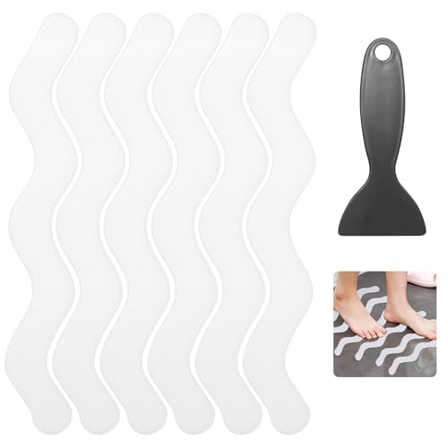 Newpop 36 Stück Anti Rutsch Dusche Transparente rutschfeste Pads, Antirutsch Pads Dusche, Badewanne Antirutsch Aufkleber, Antirutschstreifen Dusche Transparent, Anti-Rutsch-Streifen mit Schaber Newpop 36 Stück Anti Rutsch Dusche Transparente rutschfeste Pads, Antirutsch Pads Dusche, Badewanne Antirutsch Aufkleber, Antirutschstreifen Dusche Transparent, Anti-Rutsch-Streifen mit Schaber von Newpop
