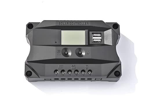 Newpowa 20A PWM Solar Laderegler 12/24V Ladesystem mit 5V Dual-USB-Anschlüssen LCD-Display Entwickelt,um Ihr Netzunabhängiges Solarladesystem zu Schützen Newpowa 20A PWM Solar Laderegler 12/24V Ladesystem mit 5V Dual-USB-Anschlüssen LCD-Display Entwickelt,um Ihr Netzunabhängiges Solarladesystem zu Schützen von Newpowa