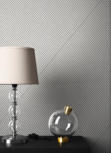 NEWROOM Tapete Beige Streifen Linien Modern Vliestapete Vlies moderne Design Optik Streifentapete Landhaus inkl. Tapezier Ratgeber NEWROOM Tapete Beige Streifen Linien Modern Vliestapete Vlies moderne Design Optik Streifentapete Landhaus inkl. Tapezier Ratgeber von Newroom Design