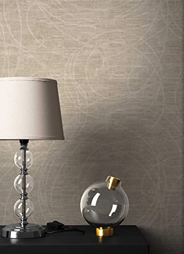 NEWROOM Tapete Beige geschlängelt Linien Vliestapete Vlies moderne Design Optik Mustertapete inkl. Tapezier Ratgeber NEWROOM Tapete Beige geschlängelt Linien Vliestapete Vlies moderne Design Optik Mustertapete inkl. Tapezier Ratgeber von Newroom Design