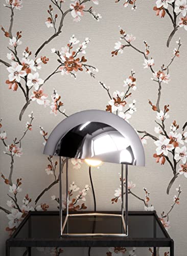 Newroom Design Tapete Grau Vliestapete Blumen - Blumentapete Floral Blätter Zweige Romantisch inkl. Tapezier-Ratgeber Newroom Design Tapete Grau Vliestapete Blumen - Blumentapete Floral Blätter Zweige Romantisch inkl. Tapezier-Ratgeber von Newroom Design