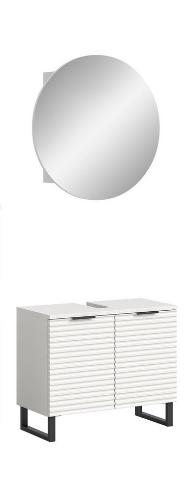 Newroom Badezimmer-Set Corvi, Badezimmer-Set Weiß Badezimmermöbel Badmöbel Set Modern Zeitlos ... Newroom Badezimmer-Set Corvi, Badezimmer-Set Weiß Badezimmermöbel Badmöbel Set Modern Zeitlos ... von Newroom