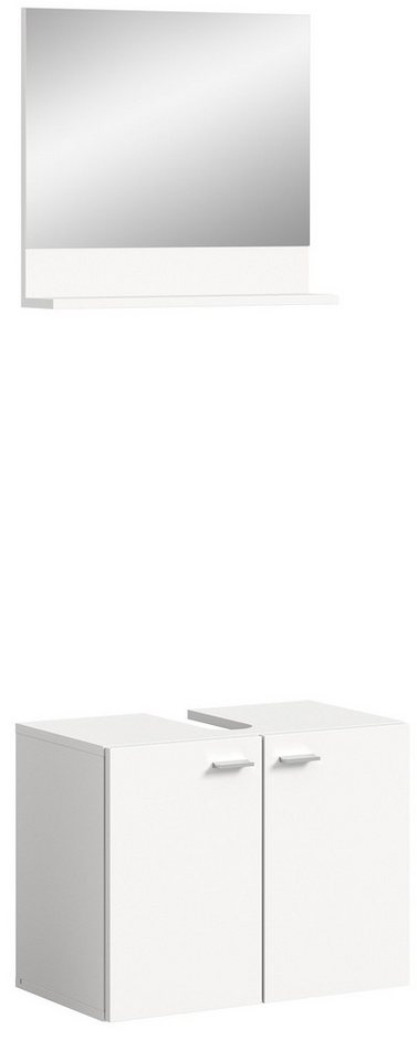 Newroom Badezimmer-Set Ernesto, Badezimmer-Set Weiß Badezimmermöbel Badezimmer Set Modern Zeitlos... Newroom Badezimmer-Set Ernesto, Badezimmer-Set Weiß Badezimmermöbel Badezimmer Set Modern Zeitlos... von Newroom