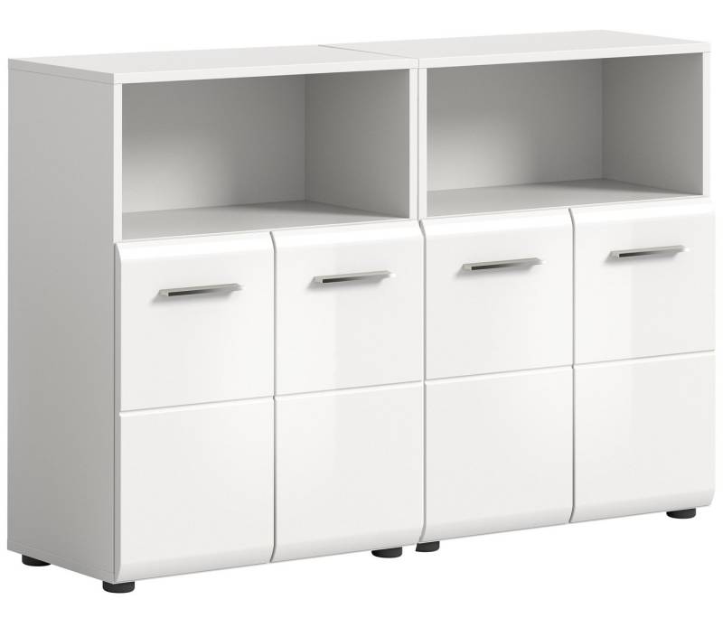 Newroom Badezimmer-Set Gudina, Badezimmer-Set Weiß Hochglanz Badezimmermöbel Badmöbel Set Moder... Newroom Badezimmer-Set Gudina, Badezimmer-Set Weiß Hochglanz Badezimmermöbel Badmöbel Set Moder... von Newroom