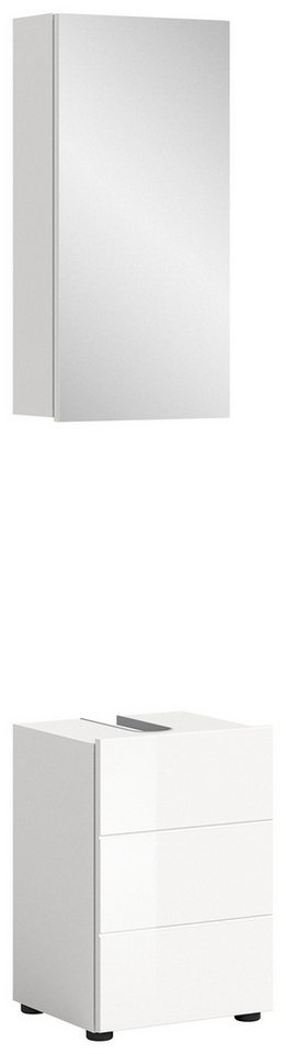 Newroom Badezimmer-Set Valea, Badezimmer-Set Weiß Hochglanz Badezimmermöbel Badezimmer Set Mode... Newroom Badezimmer-Set Valea, Badezimmer-Set Weiß Hochglanz Badezimmermöbel Badezimmer Set Mode... von Newroom