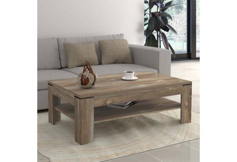 Newroom Couchtisch Porter, Couchtisch Picea Kiefer Modern Wohnzimmertisch Sofatisch Wohnzimmer von Newroom