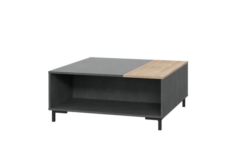 Newroom Couchtisch Sorrent, Couchtisch Betonoptik Matera und Sonoma Eiche Modern Wohnzimmertisch von Newroom