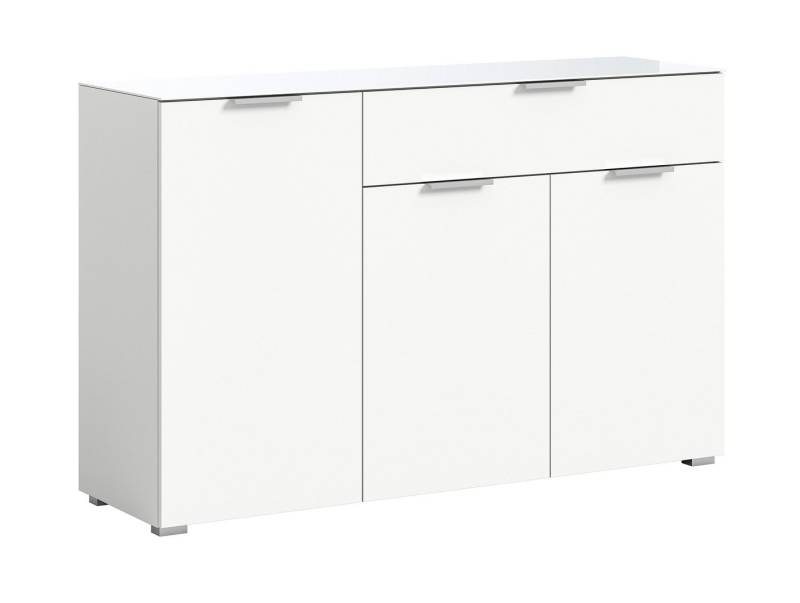 Newroom Kommode Carla, Kommode Weiß Sideboard Highboard Modern Zeitlos Wohnzimmer Schlafz... von Newroom