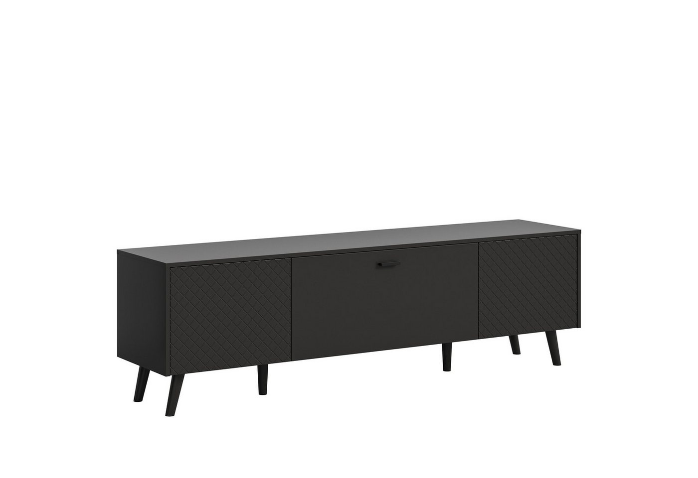 Newroom Lowboard Siena, TV Lowboard Grau TV Schrank TV Board Wohnzimmer mit - Push to open Newroom Lowboard Siena, TV Lowboard Grau TV Schrank TV Board Wohnzimmer mit - Push to open von Newroom