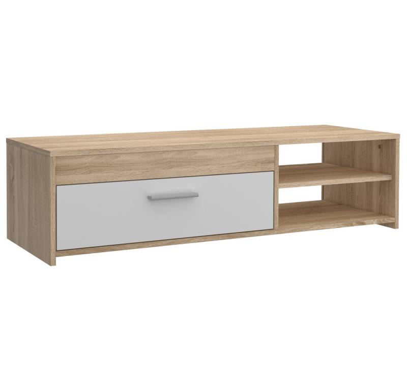 Newroom Lowboard Zorka, TV Lowboard Sonoma Eiche Modern TV Schrank Fernsehtisch Wohnzimmer von Newroom