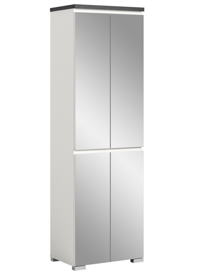 Newroom Schuhschrank Guliette Schuhschrank Weiß Schuhregal Schuhkommode Modern Elegant Flur Diele von Newroom