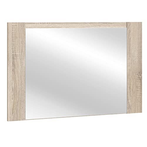 Newroom Spiegel Sonoma Eiche Wandspiegel Modern - 99,3x66x1,8 cm (BxHxT) - Schminkspiegel Flurspiegel - [Daria.Five] Flur Diele Eingangsbereich von Newroom