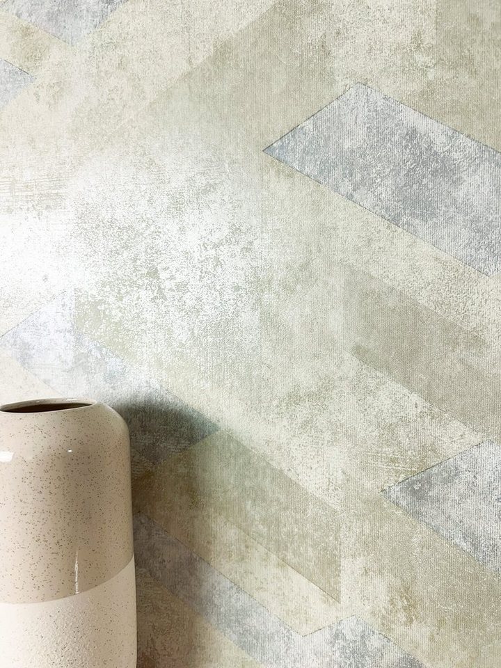 Newroom Vliestapete, Beige Tapete Modern Glänzend - Betonoptik Betonwand Grau Creme Industrial 3D Optik Beton Putz für Schlafzimmer Wohnzimmer Küche, Betonoptik, Betonwand Newroom Vliestapete, Beige Tapete Modern Glänzend - Betonoptik Betonwand Grau Creme Industrial 3D Optik Beton Putz für Schlafzimmer Wohnzimmer Küche, Betonoptik, Betonwand von Newroom