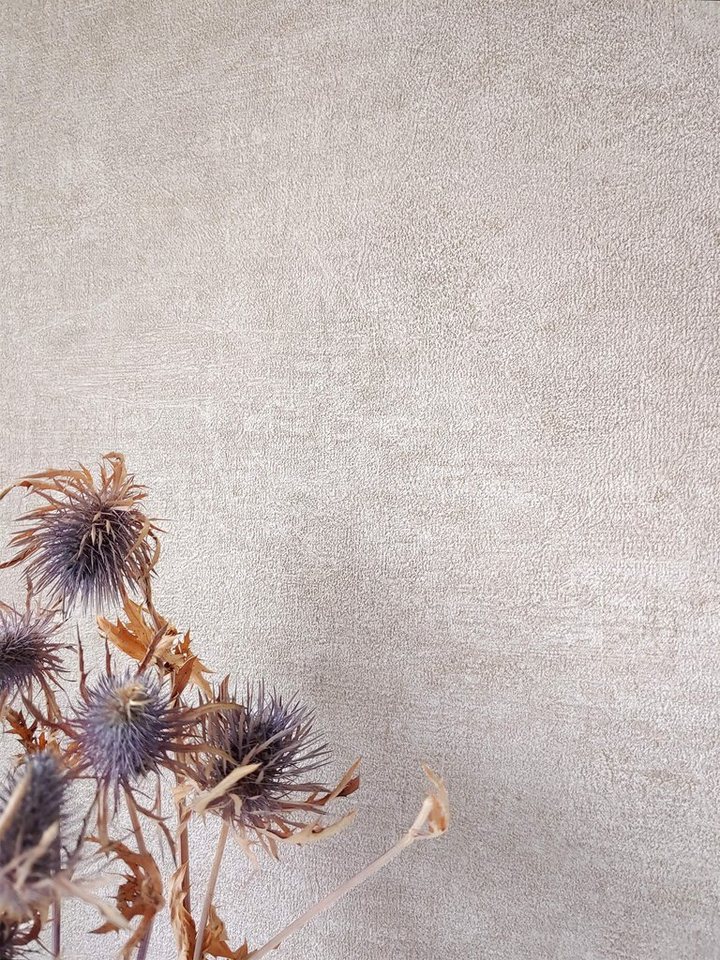 Newroom Vliestapete, Beige Tapete Uni Einfarbig - Unitapete Betontapete Modern Industrial Beton-Optik Struktur für Wohnzimmer Schlafzimmer Küche Newroom Vliestapete, Beige Tapete Uni Einfarbig - Unitapete Betontapete Modern Industrial Beton-Optik Struktur für Wohnzimmer Schlafzimmer Küche von Newroom