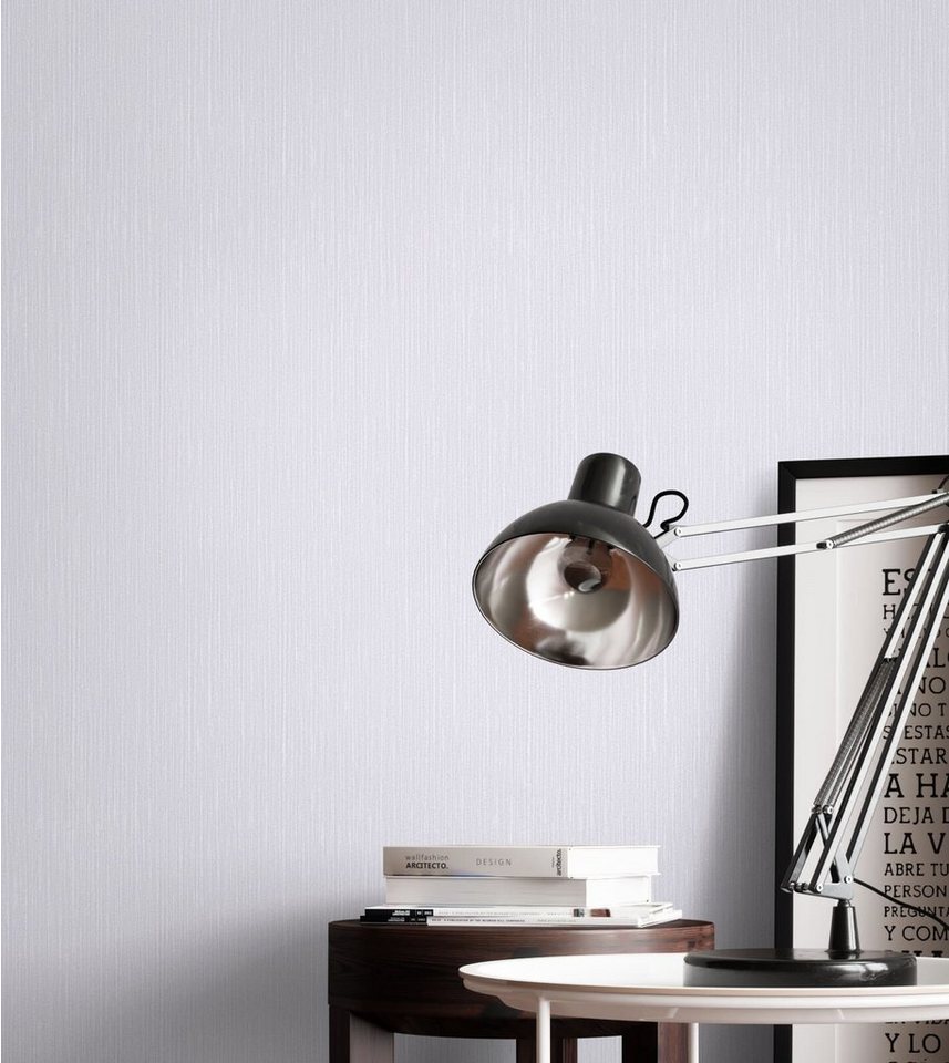 Newroom Vliestapete, Grau Tapete Uni Unifarbe - Einfarbig Modern Struktur für Wohnzimmer Schlafzimmer Küche von Newroom