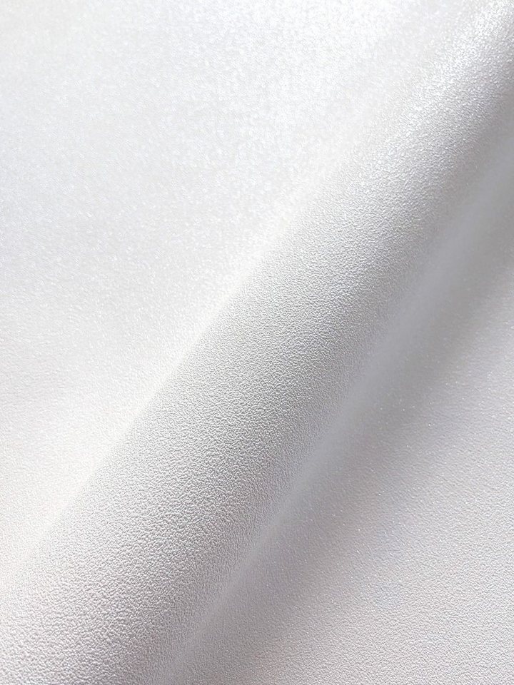 Newroom Vliestapete, Weiß Tapete Uni Leicht Glänzend - Unitapete Glitzer Modern Glamour Ohne Struktur Einfarbig für Wohnzimmer Schlafzimmer Küche von Newroom