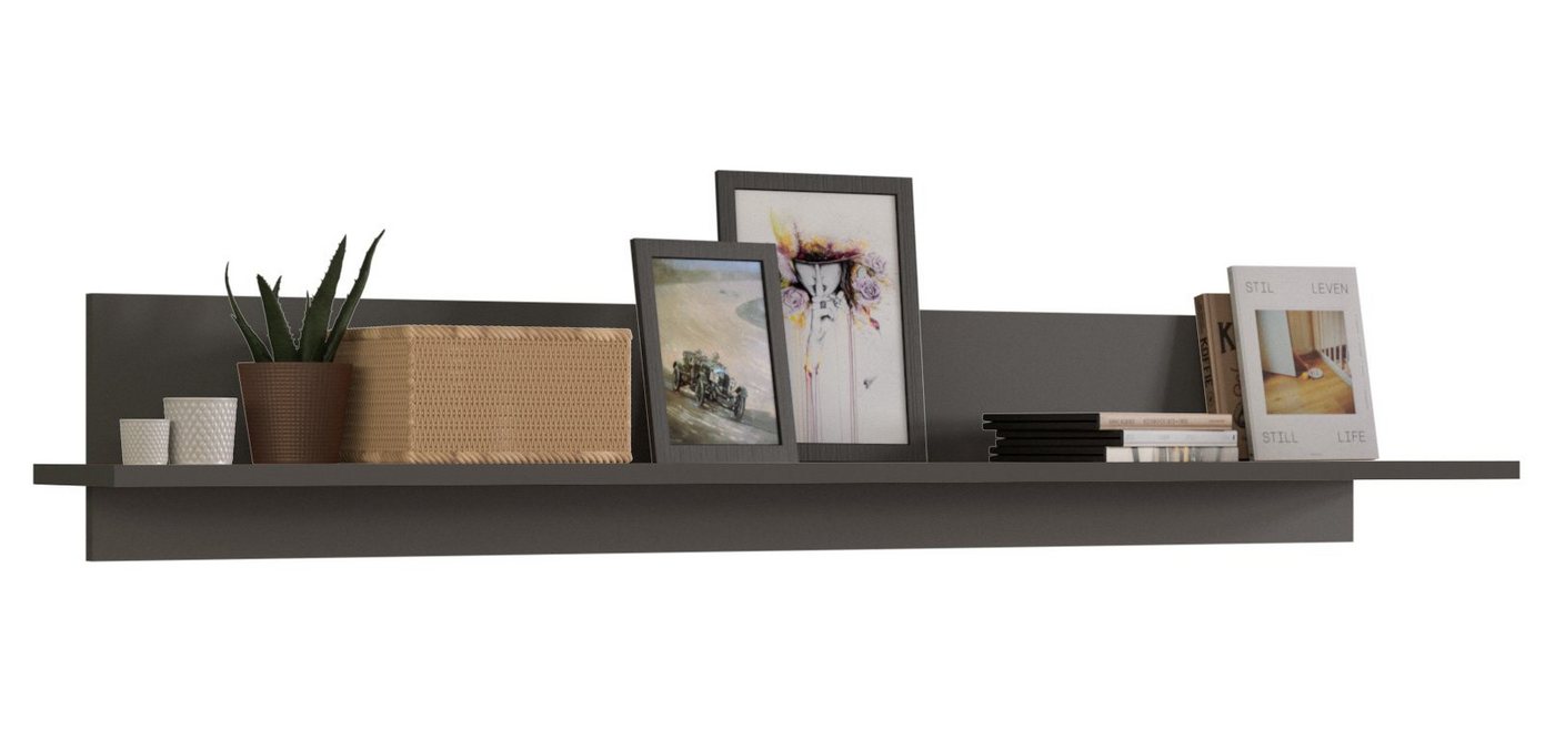 Newroom Wandboard Octans, Wandboard Grau Wandregal Hängeregal Industrial Modern Wohnzimmer S... Newroom Wandboard Octans, Wandboard Grau Wandregal Hängeregal Industrial Modern Wohnzimmer S... von Newroom