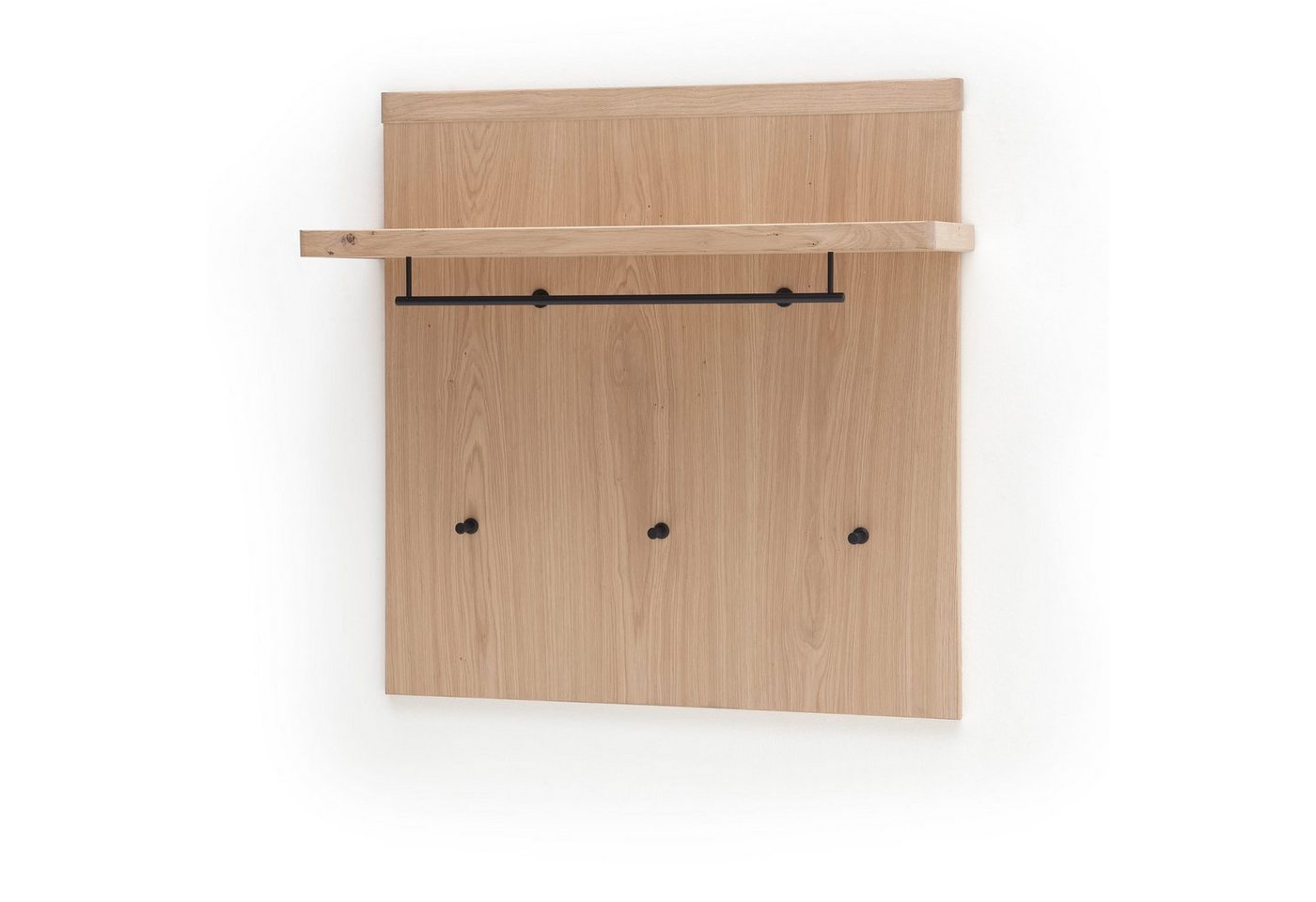 Newroom Wandpaneel Celinoa, Wandpaneel Modern Wandgarderobe Balkeneiche Elegant Braun Flur von Newroom