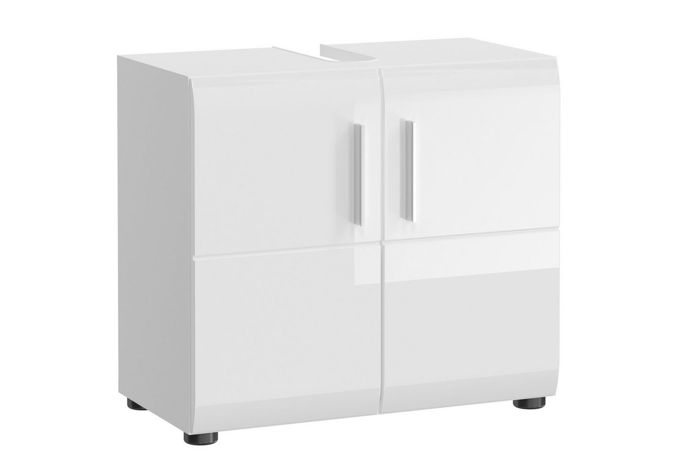 Newroom Waschbeckenunterschrank Jeffrey Waschbeckenunterschrank Weiß Hochglanz Modern Badschrank Standschr... Newroom Waschbeckenunterschrank Jeffrey Waschbeckenunterschrank Weiß Hochglanz Modern Badschrank Standschr... von Newroom
