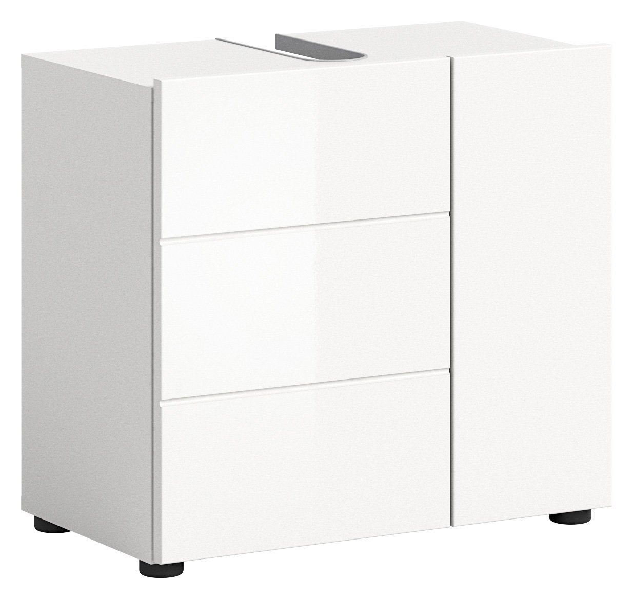 Newroom Waschbeckenunterschrank Valea Waschbeckenunterschrank Weiß Hochglanz Waschtischunterschrank Badu... Newroom Waschbeckenunterschrank Valea Waschbeckenunterschrank Weiß Hochglanz Waschtischunterschrank Badu... von Newroom