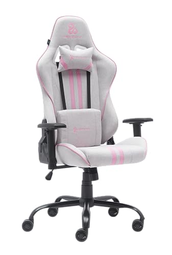 NEWSKILL Gaming Stuhl, Legierter Stahl, Pink, Mediano von Newskill