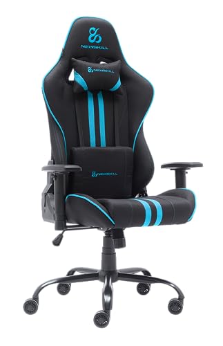 NEWSKILL Gaming Stuhl, Legierter Stahl, blau, Mediano von Newskill