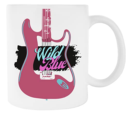 Sob Rock Wild Blue By John Mayer Weißer Keramikbecher Für Kaffeetasse Für Tee von Newtee