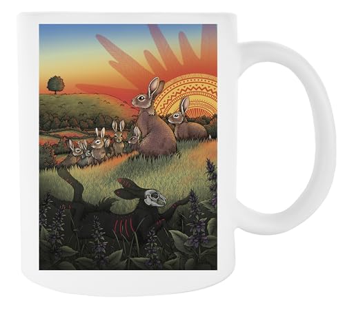 Watership Down Weißer Keramikbecher Für Kaffeetasse Für Tee von Newtee