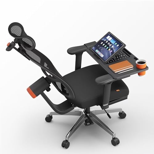 Newtral Bürostuhl, Ergonomischer Schreibtischstuhl,Bürostuhl Gaming Stuhl,Computerstuhl, 4D Armlehnen,Tiefe, 96 ° - 126 ° (Auto-Following Backrest & Headrest) von Newtral