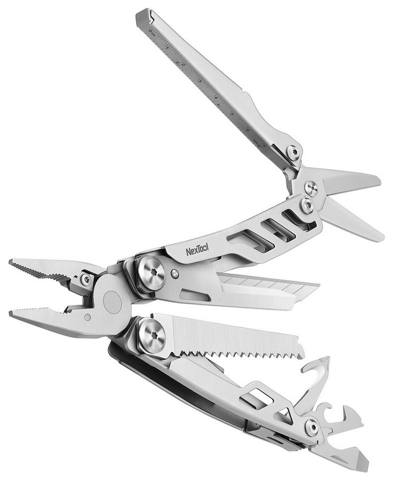 NexTool Multitool Nextool Flagship Pro NE20232, 16 in 1 Multitool, wechselbare Klinge von NexTool