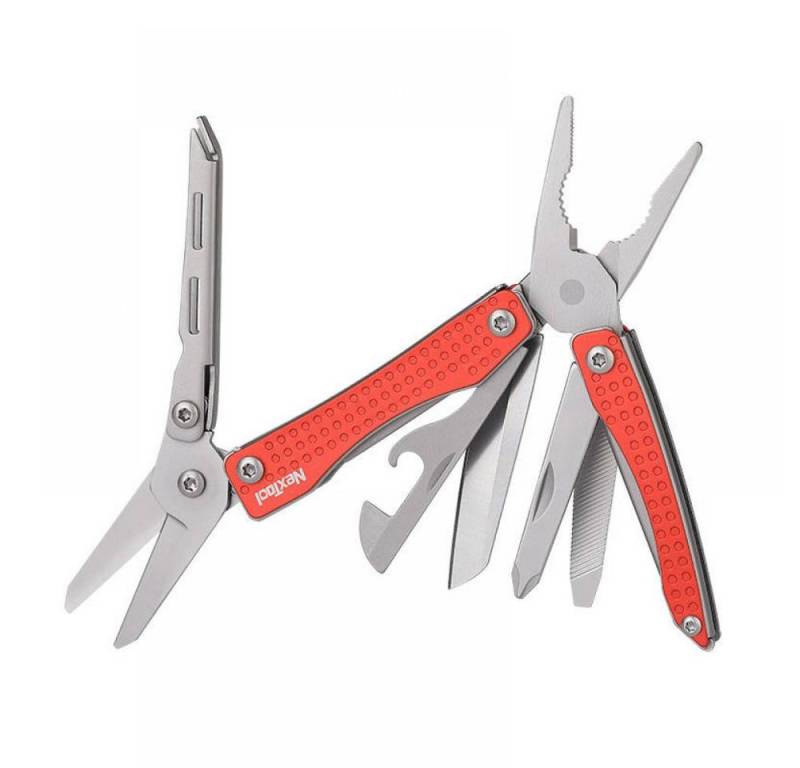 NexTool Multitool Nextool Mini Flagship Pro NE20051, 10 in 1 Multitool, rot von NexTool