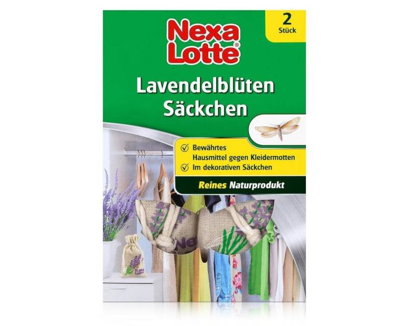 Nexa Lotte Insektenfalle Nexa Lotte Lavendelblüten Säckchen 2 stk. - Reines Naturprodukt Nexa Lotte Insektenfalle Nexa Lotte Lavendelblüten Säckchen 2 stk. - Reines Naturprodukt von Nexa Lotte