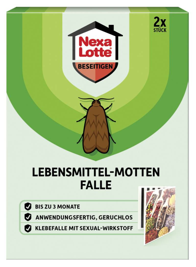 Nexa Lotte Lebensmittelmotten-Falle 2 Stück von Nexa Lotte