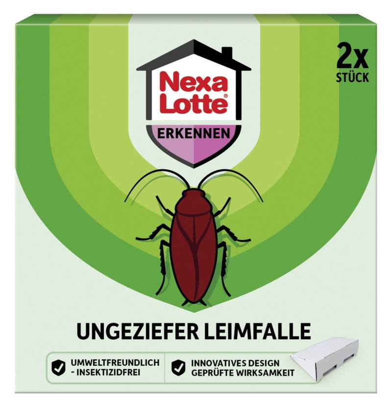 Nexa Lotte Ungeziefer-Leimfalle 2 Stück von Nexa Lotte