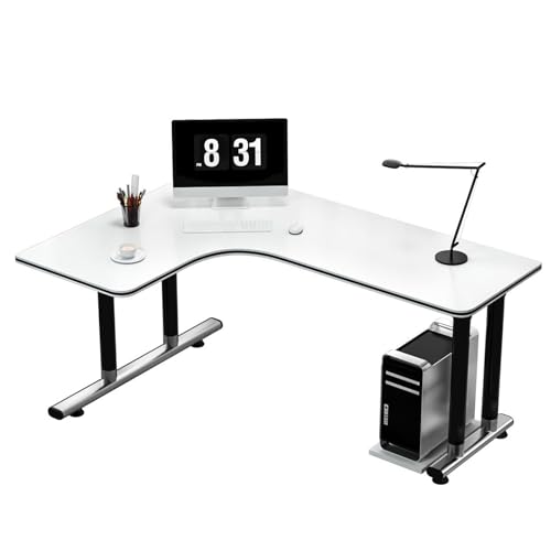 Computertisch Eck-PC-Tisch, Desktop-Tisch, Schreibtisch, einfacher moderner Studenten-Studientisch, L-förmiger Eck-Büroschreibtisch, Schlafzimmer, Haushalt Schreibtisch für Homeoffice(White Left,180x1 Computertisch Eck-PC-Tisch, Desktop-Tisch, Schreibtisch, einfacher moderner Studenten-Studientisch, L-förmiger Eck-Büroschreibtisch, Schlafzimmer, Haushalt Schreibtisch für Homeoffice(White Left,180x1 von NexaGeniX