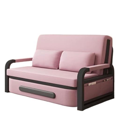 NexaGeniX Ausziehbares Schlafsofa Doppelfunktionales Klappbettsofa, multifunktionales ausziehbares Einzelsofa for Wohnzimmer und Balkon(Mittel) von NexaGeniX