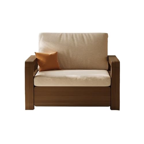 NexaGeniX Ausziehbares Schlafsofa Schlafsofa, zusammenklappbares Liegesofa mit Aufbewahrungsfunktion, umwandelbares Einzel-Lounge-Couch for Wohnzimmer, Schlafzimmer, Büro von NexaGeniX