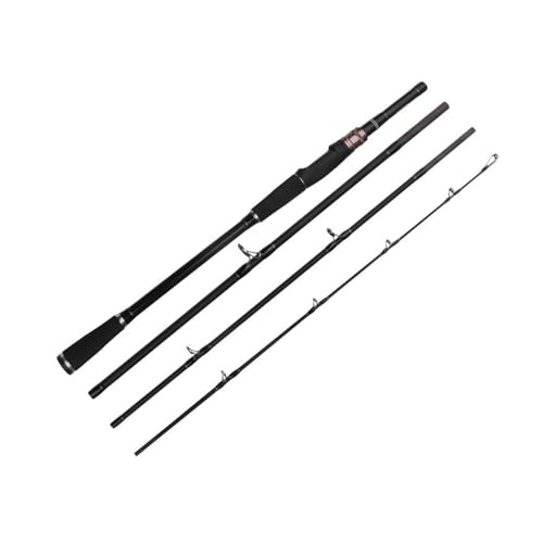 NexaGeniX angelrute 4 Abschnitte Köder Angelrute Casting Angelrute H Power Carbon Fiber Reiserute Köder Gewicht 14-35g angelausrüstung(2.1 M) von NexaGeniX