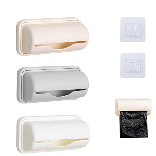 Fineliner-Müllbeutelspender, 2 Stück Müllbeutelspender Fineliner Trash Bag Dispenser Mülleimer-Sackspender Mülltütenhalter Plastik Müllsackständer Müllbeutelspender für Badezimmer Küche (3pcs) Fineliner-Müllbeutelspender, 2 Stück Müllbeutelspender Fineliner Trash Bag Dispenser Mülleimer-Sackspender Mülltütenhalter Plastik Müllsackständer Müllbeutelspender für Badezimmer Küche (3pcs) von Nexoria