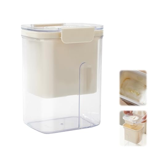 Joghurt Sieb, 1650ML Griechischer Joghurt Sieb mit Deckel Waschbar Molkeabscheider mit Deckel Joghurtbereiter mit Netzsiebe Joghurtsieb zum Filtern Griechisches Joghurt Sieb von Saft Milch Joghurt Sieb, 1650ML Griechischer Joghurt Sieb mit Deckel Waschbar Molkeabscheider mit Deckel Joghurtbereiter mit Netzsiebe Joghurtsieb zum Filtern Griechisches Joghurt Sieb von Saft Milch von Nexoria
