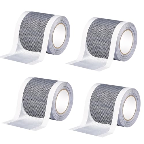 Nexoria 7CMX5M Fliegengitter Reparatur Klebeband, 2 Rollen Reparaturband für Moskitonetz Fliegengitter Reparatur Set Fliegengitter Tape Flicken Reparaturband Fliegengitter für Reparaturlöcher (4pcs) Nexoria 7CMX5M Fliegengitter Reparatur Klebeband, 2 Rollen Reparaturband für Moskitonetz Fliegengitter Reparatur Set Fliegengitter Tape Flicken Reparaturband Fliegengitter für Reparaturlöcher (4pcs) von Nexoria