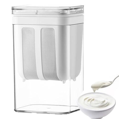 Nexoria Joghurt Sieb, Yogurt Maker Strainer Griechisches Joghurtsieb Waschbar Edelstahl Sieb Mit Feinem Joghurt- Und Frischkäsebereiter Hausgemachter Joghurt Filter Trenner Nexoria Joghurt Sieb, Yogurt Maker Strainer Griechisches Joghurtsieb Waschbar Edelstahl Sieb Mit Feinem Joghurt- Und Frischkäsebereiter Hausgemachter Joghurt Filter Trenner von Nexoria