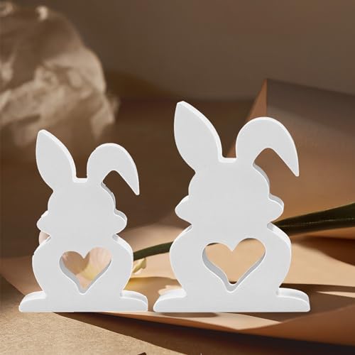 Silikonform Hase, 2 Stück Osterhasen Gießformen, Kaninchen Silikonformen für Kerzen (A) von Nexoria