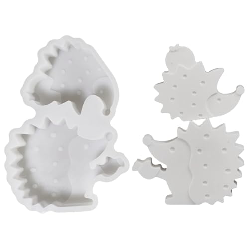 Silikonformen Gießformen Herbst, Silikonform Herbst Igel Pilz Gips Zum Gießen Gießformen Silikon Herbst Deko Gießform Silikon Pilz Silikonform Halloween Gipsform für DIY Kerzen Gips (B) von Nexoria
