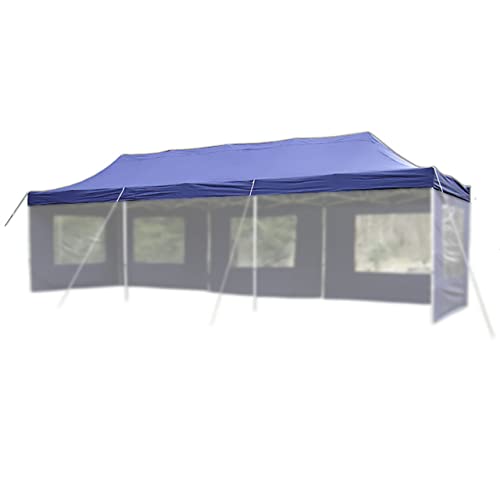 Nexos Pavillondach Ersatzdach Wechseldach für Profi Falt-Pavillon 3x9m - Dachplane 270g/m² PVC-Coating versiegelte Nähte wasserdicht – Farbe: blau von Nexos Trading