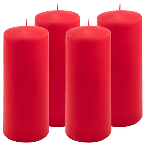 Stumpenkerze rot Höhe 20 cm Ø 7,5 cm lange Brenndauer Rund-Kerze Säulenkerzen Kerzen-Deko Tafelkerzen Weihnachts-Kerzen Hochzeit Xmas (4) Stumpenkerze rot Höhe 20 cm Ø 7,5 cm lange Brenndauer Rund-Kerze Säulenkerzen Kerzen-Deko Tafelkerzen Weihnachts-Kerzen Hochzeit Xmas (4) von Nexos Trading