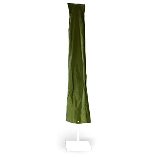 Nexos Schutzhülle aus robustem witterungsbeständigem Polyestergewebe für Sonnenschirme Ø 3 m, Grün von Nexos