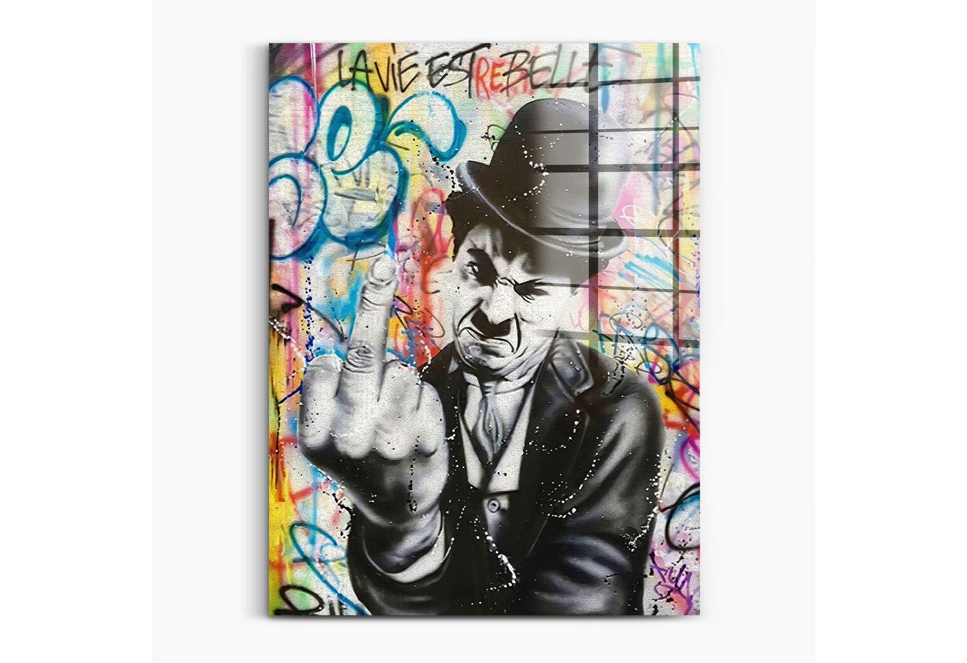 Next Level Canvas Wandbild Chaplin Art Next Level Canvas Wandbild Chaplin Art von Next Level Canvas