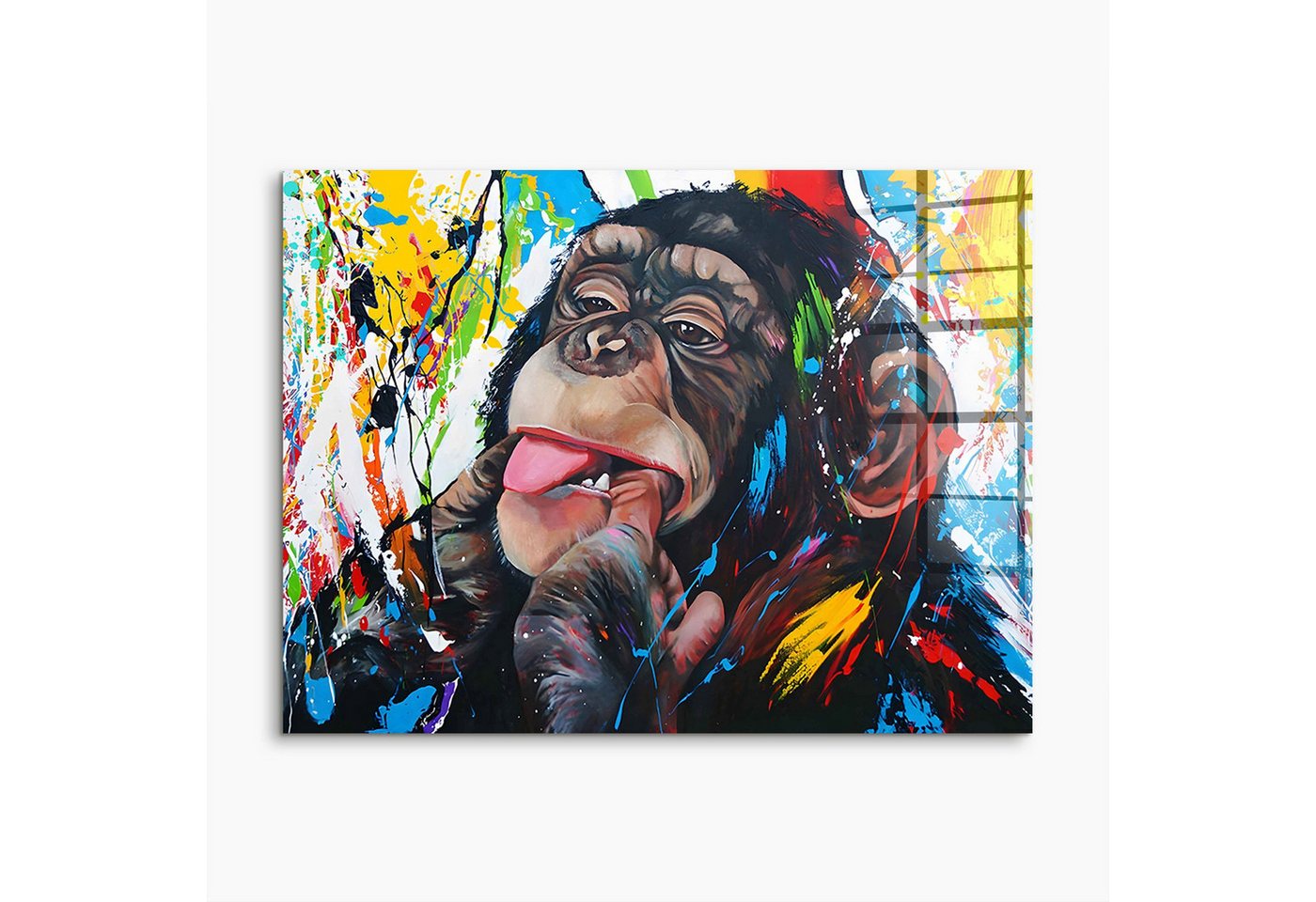 Next Level Canvas Wandbild Color Monkey von Next Level Canvas